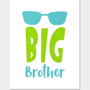 Big Brother, Older Brother, Sunglasses, Sibling Posters and Art
